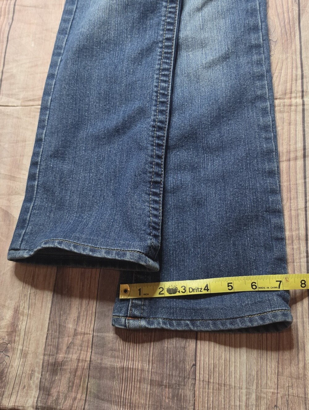 True Religion Billy Boot Cut Thick Yellow Stitch Jeans - Picture 6 of 8